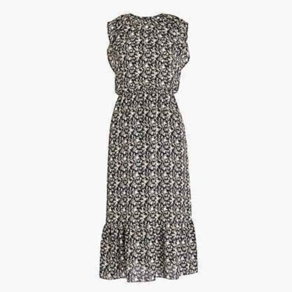 JCREW Cap-sleeve midi